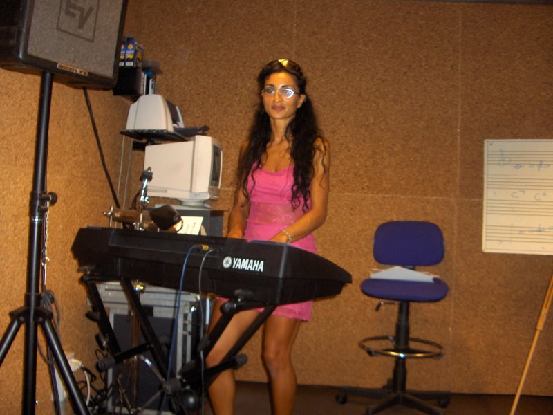 alla tastiera:<br/>Marzia